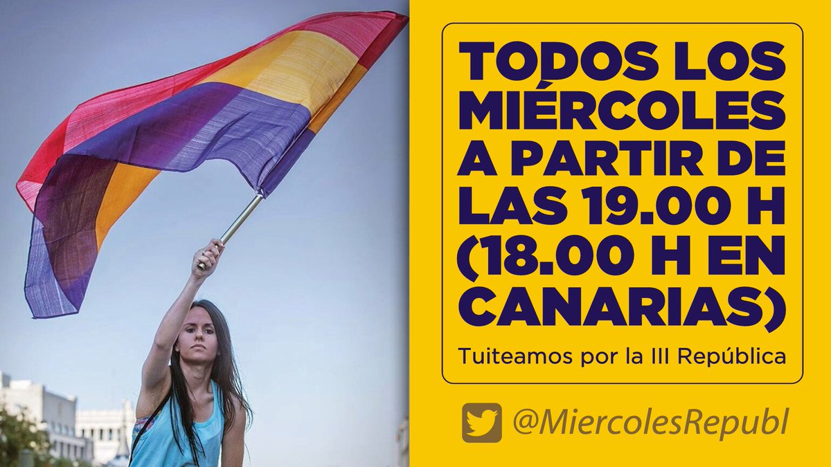 Miércoles Republicano ❤️💛💜 tweet media