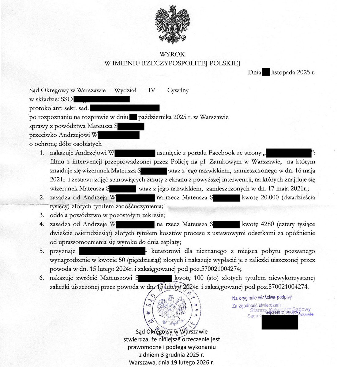 Policja Warszawa tweet media