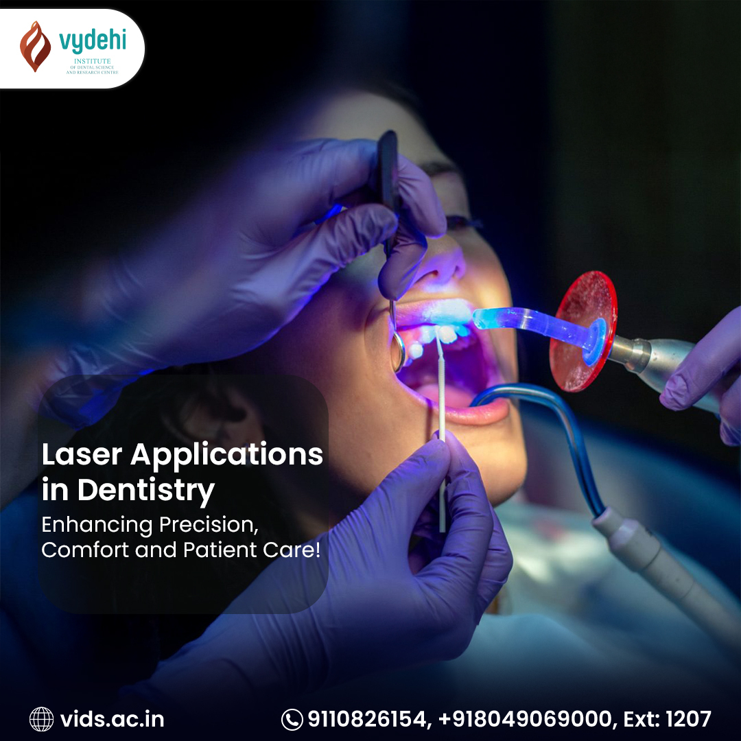 vidsacin's tweet photo. Experience painless and advanced dental care with Laser Dentistry. 🦷✨
Safe, precise, and comfortable treatments for a healthier, brighter smile.

Vydehi Institute of Dental Sciences and Research Centre
📞 Book Appointment: 9110826154 https://t.co/SGd5GAWb7P
