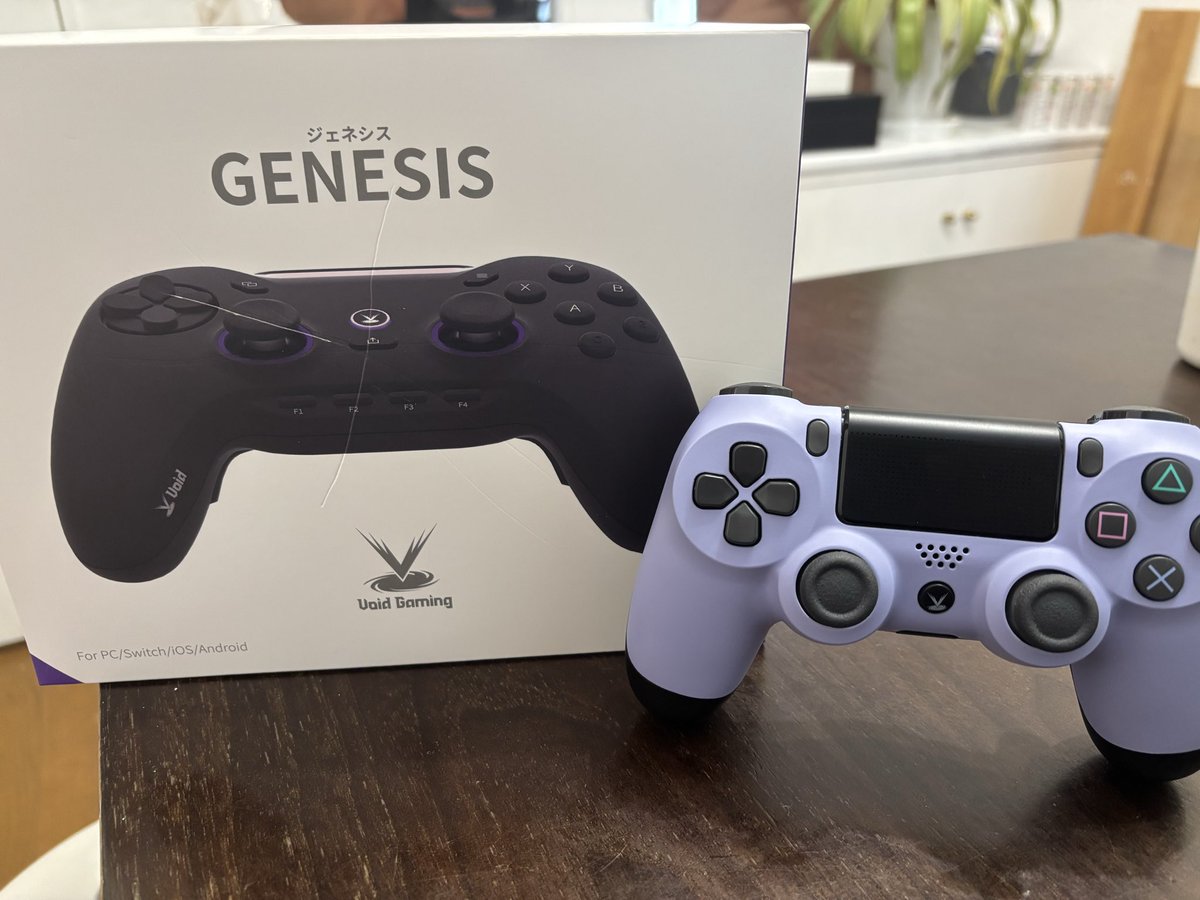 Void Gaming様より PS4 FireBird と void GENESIS の2つを提供して頂き