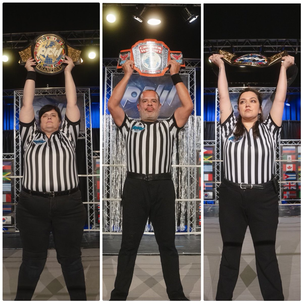 PPWPetaluma's tweet photo. Don’t miss some of the best refs in the business tomorrow when @PPWPetaluma returns! 🦓

🎟️ Get your tickets today! https://t.co/kz4MFUd4Z8