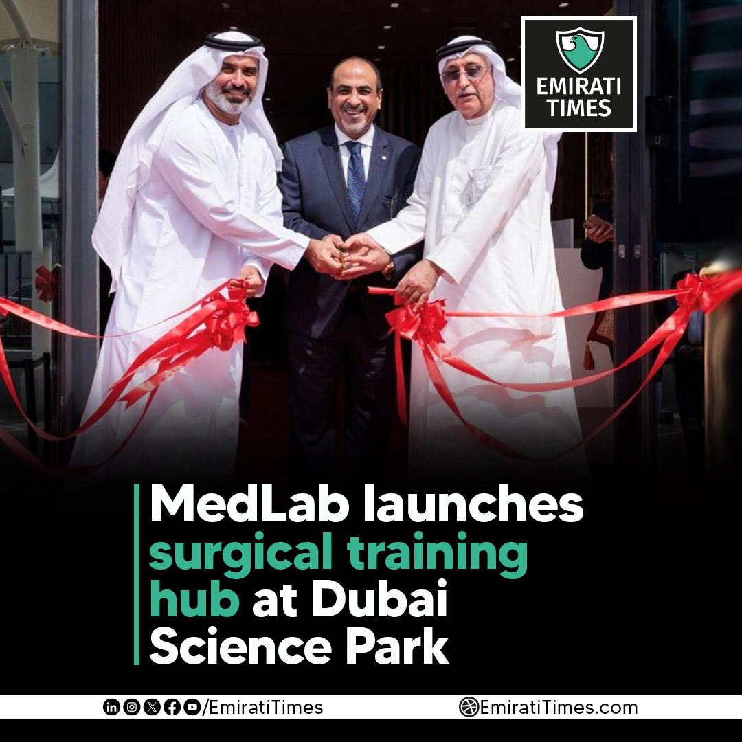 EmiratiTimes's tweet photo. MedLab Training Institute has launched a new advanced surgical training facility at Dubai Science Park.
https://t.co/xLplDVDtys

#MedLab #DubaiSciencePark #UAEHealthcare #MedicalEducation #SurgicalTraining #EmiratiTimes #CadavericTraining @DxbSciencePark https://t.co/xlTXJIM1Ka