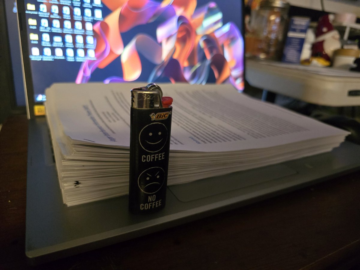 JordanDecender's tweet photo. The stack of Papers, all with supporting math and references on Novel Projects in the last 2 weeks. https://t.co/JDSBTSjZ7n