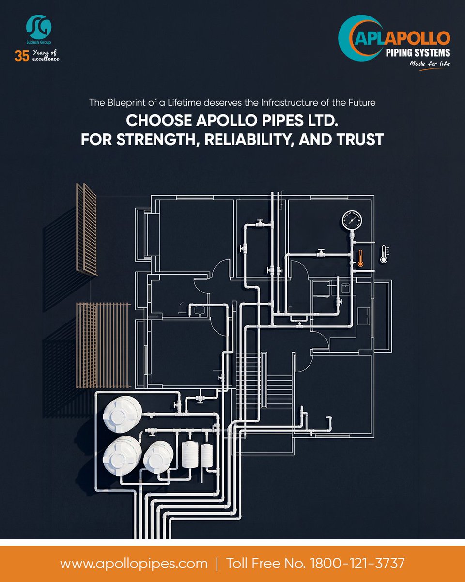 Apollo Pipes LTD tweet media