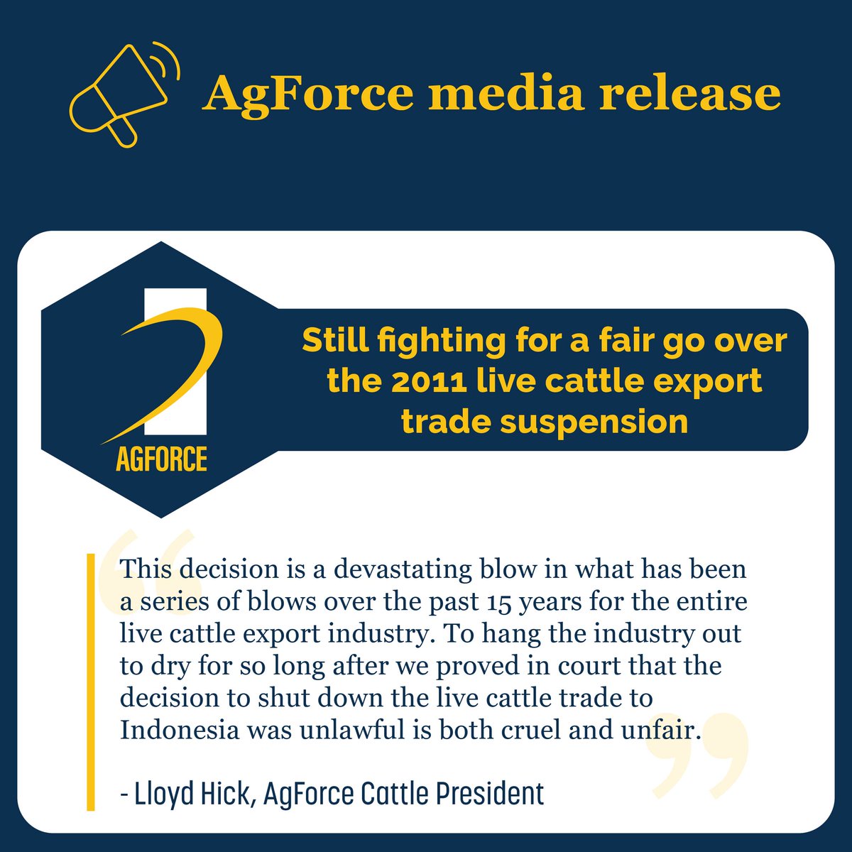 AgForce Queensland tweet media