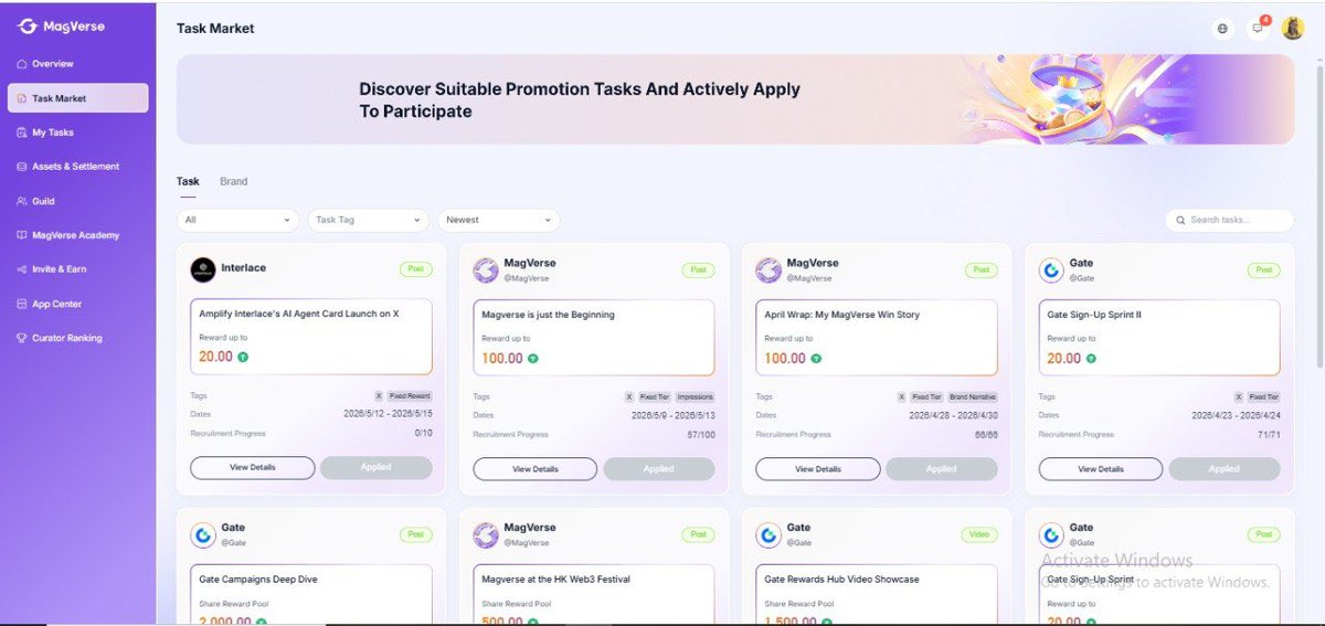TheBravo011's tweet photo. Want to earn more rewards and increase your eligibility on MagVerse platform? Well, it is very simple.

Just keep it real and stay consistent.

@MagVerse_AI rewards creators with real influence and genuine engagement, not fake numbers.

Bot, engagement groups, copied posts, and low effort AI content will not help in the long run.

Fake engagement and botted activity may look good at first, but they get removed during leaderboard reviews.

In the end, real creators earn the rewards.

Focus on growing naturally, creating quality content, and bringing real value.

Avoid bots, engagement groups, shortcuts, and spammy content.

Brands on MagVerse want creators who bring real impact, not fake numbers. The more genuine your content and engagement are, the better your chances of getting rewarded.

If you have not joined yet, sign up here:
https://t.co/VruIif5Wjl