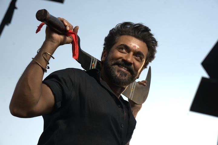LetsXOtt's tweet photo. KARUPPU  / #VeeraBhadrudu first Half REVIEW 

#Karuppu INTERVAL 🔥🔥  GOD MODE begin !!!!

INTRO of @Suriya_offl 🔥🔥 One of the career best intro ..

@RJ_Balaji COOKED 🔥🔥🔥 , Screenplay 🔥👌 Well written & Presented , DOP Is Top notch , each & Evey frame is 🔥

@SaiAbhyankkar Background Score is a Big Boost for the film 🔥👌 , Especially interval sequence Background Score 🔥