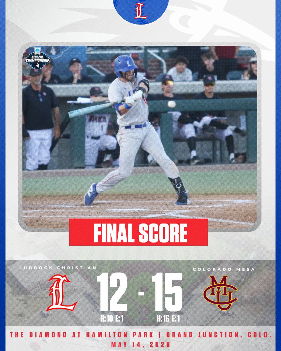 LCU Baseball tweet media
