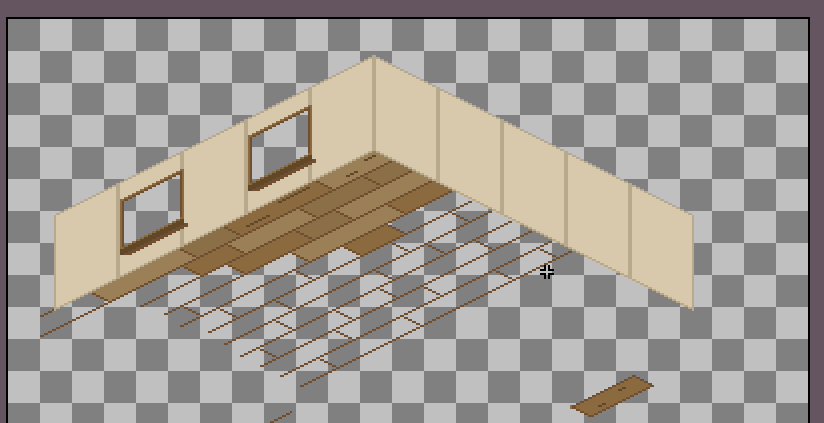 PixelPending's tweet photo. first time drawing iso pixel art. an interior for a new cozy game. sunlight, wood, windows. first video coming soon.

#pixelart #gamedev #cozygames #indiedev https://t.co/XNUhR1hJ0H