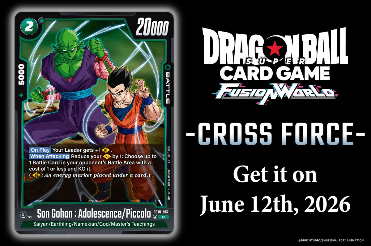 Dragon Ball Super Card Fusion World (@dbfw_cardgameEN) / Posts / X