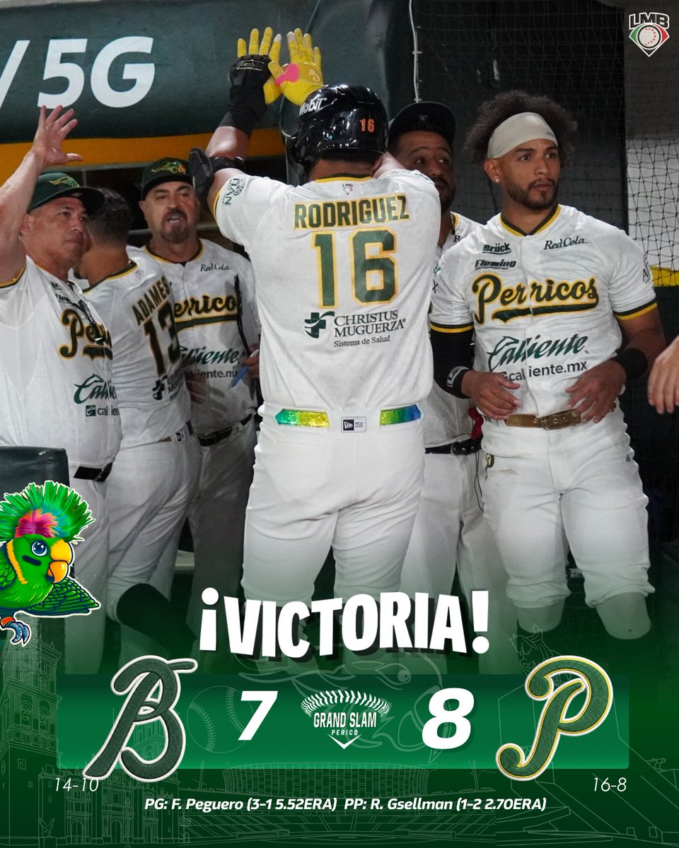 Grand Slam Perico (16-8) tweet media