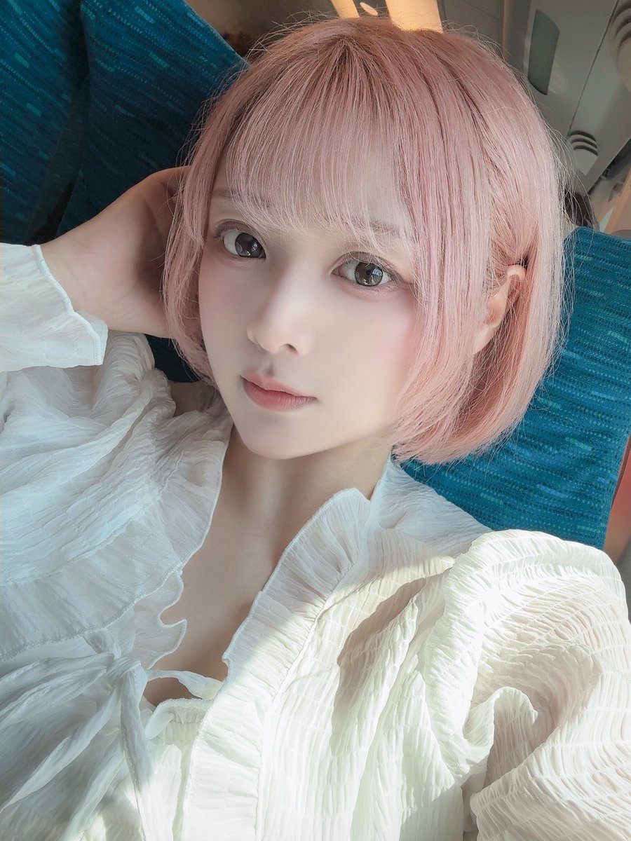 ゆず♡ページ ピンクになった💖