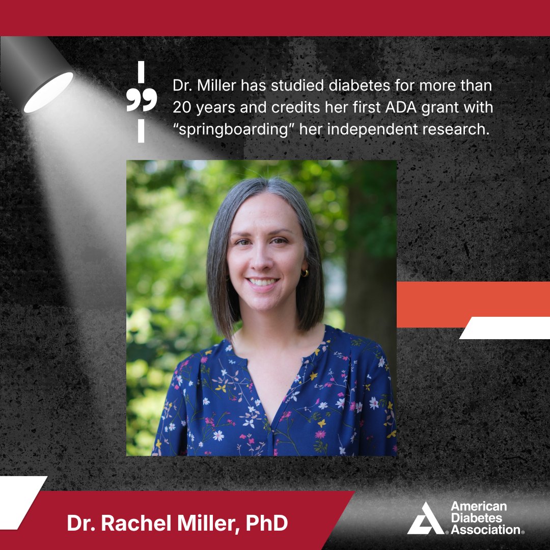 ADA_DiabetesPro's tweet photo. New research is shaping the future of diabetes care. This month, we’re spotlighting Dr. Rachel Miller, PhD, and her team’s study on how risk factors for type 1 diabetes differ between men &amp; women across their lifespan. Learn more: 🔗 https://t.co/Iy3BmfEkE2  #WeFight https://t.co/msFEoGYlcm