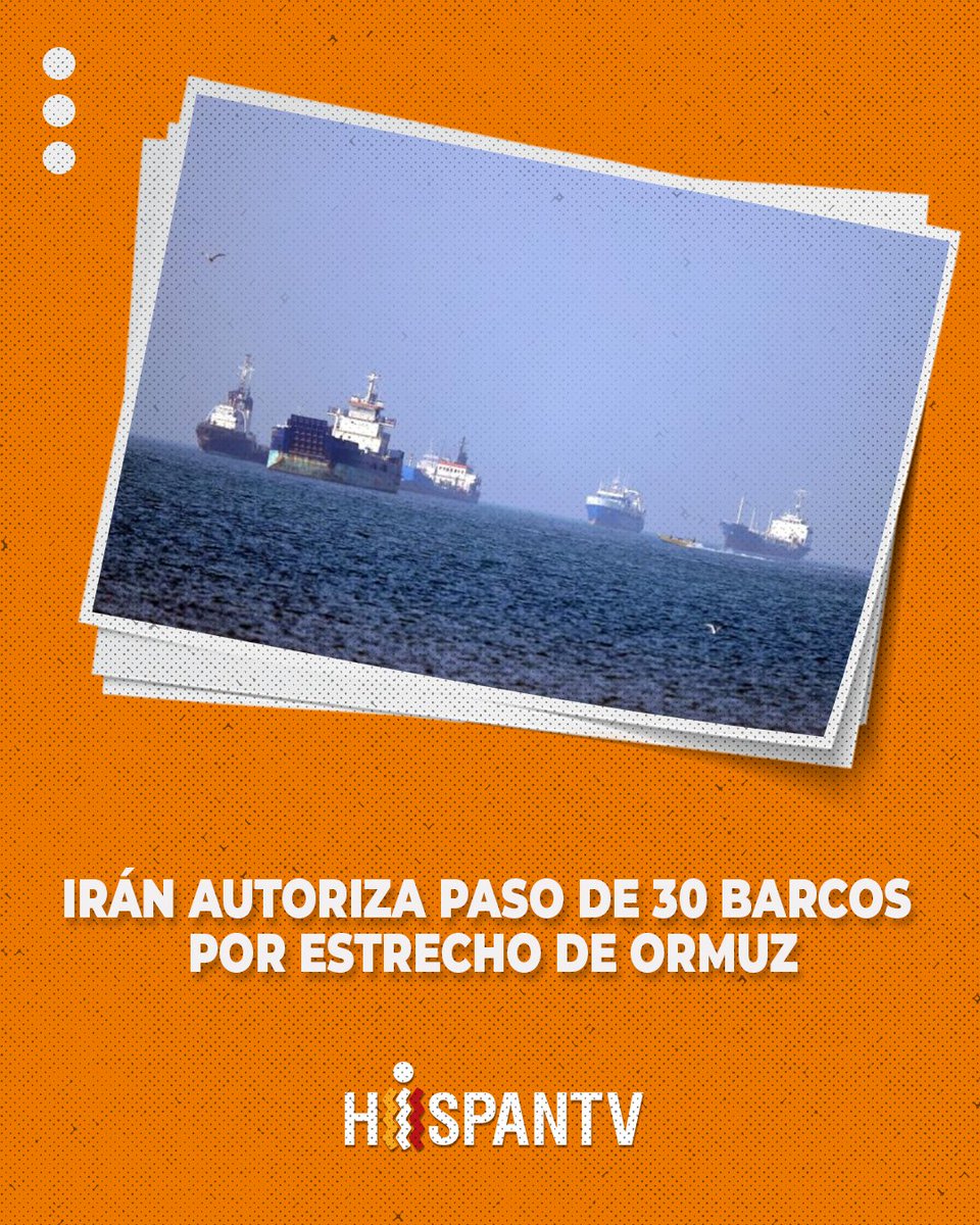 Nexo_Latino's tweet photo. La Fuerza Naval del Cuerpo de Guardianes de la Revolución Islámica (CGRI) de Irán informó que 30 buques, en su mayoría chinos, han cruzado el estrecho de Ormuz.

🔗Más detalles: https://t.co/wBWhDTkGTu https://t.co/1jtsgGCL3r
