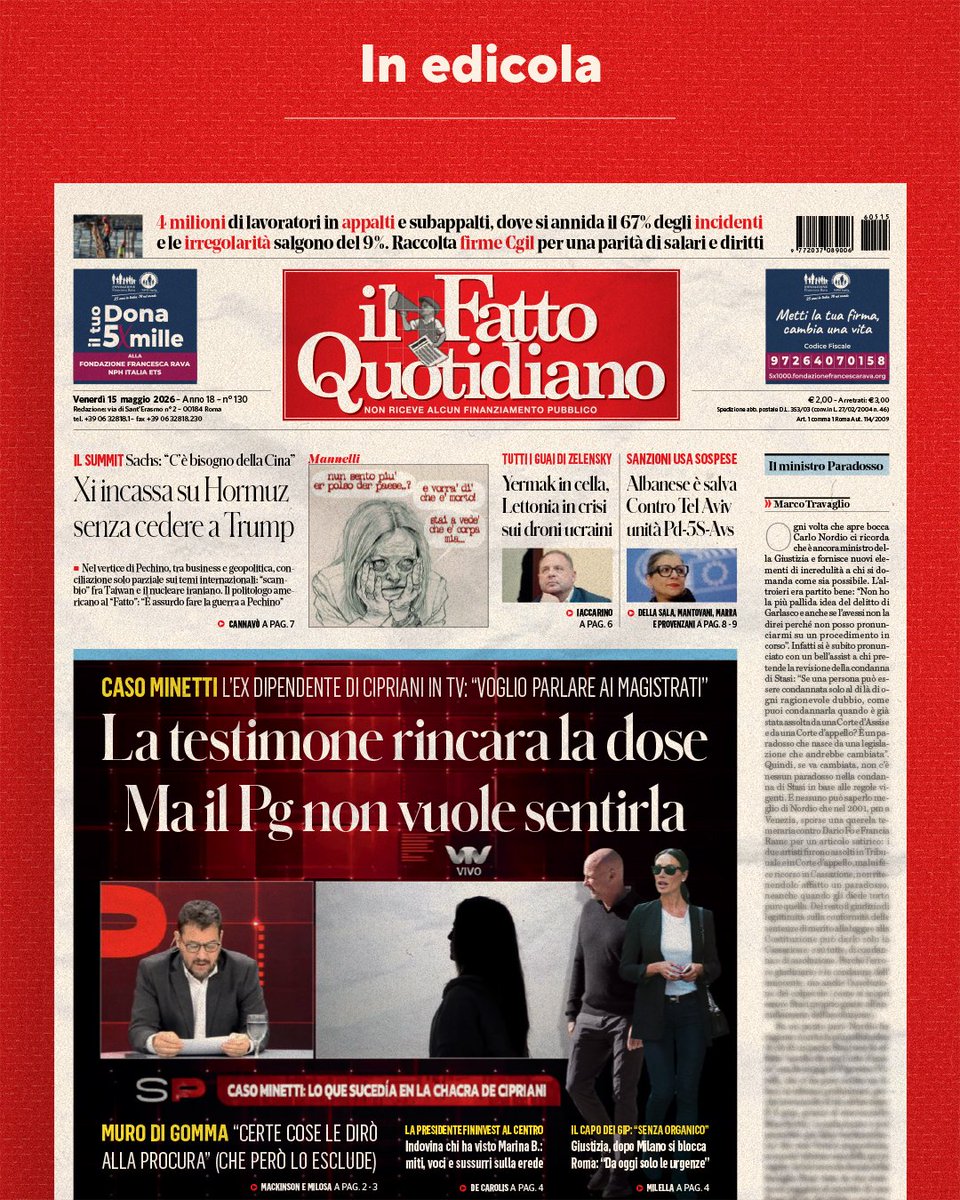 Il Fatto Quotidiano tweet media