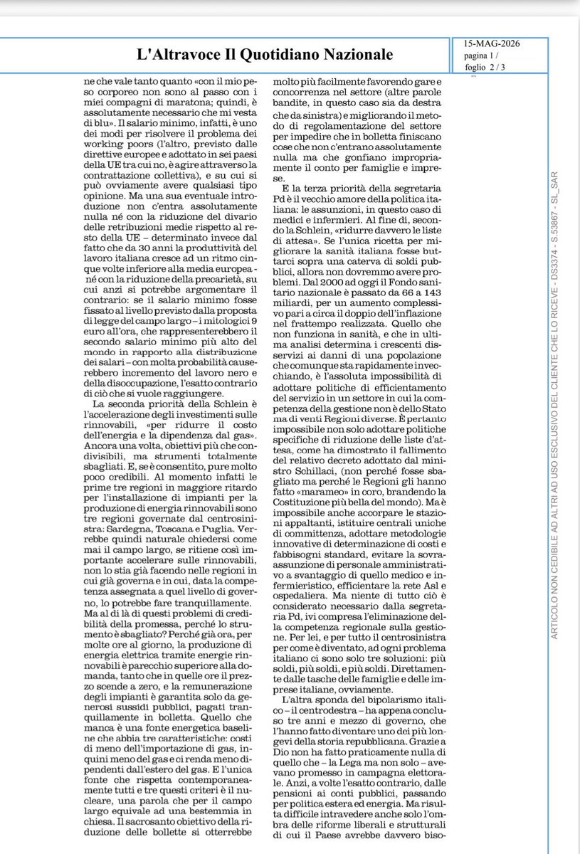 Luigi Marattin tweet media