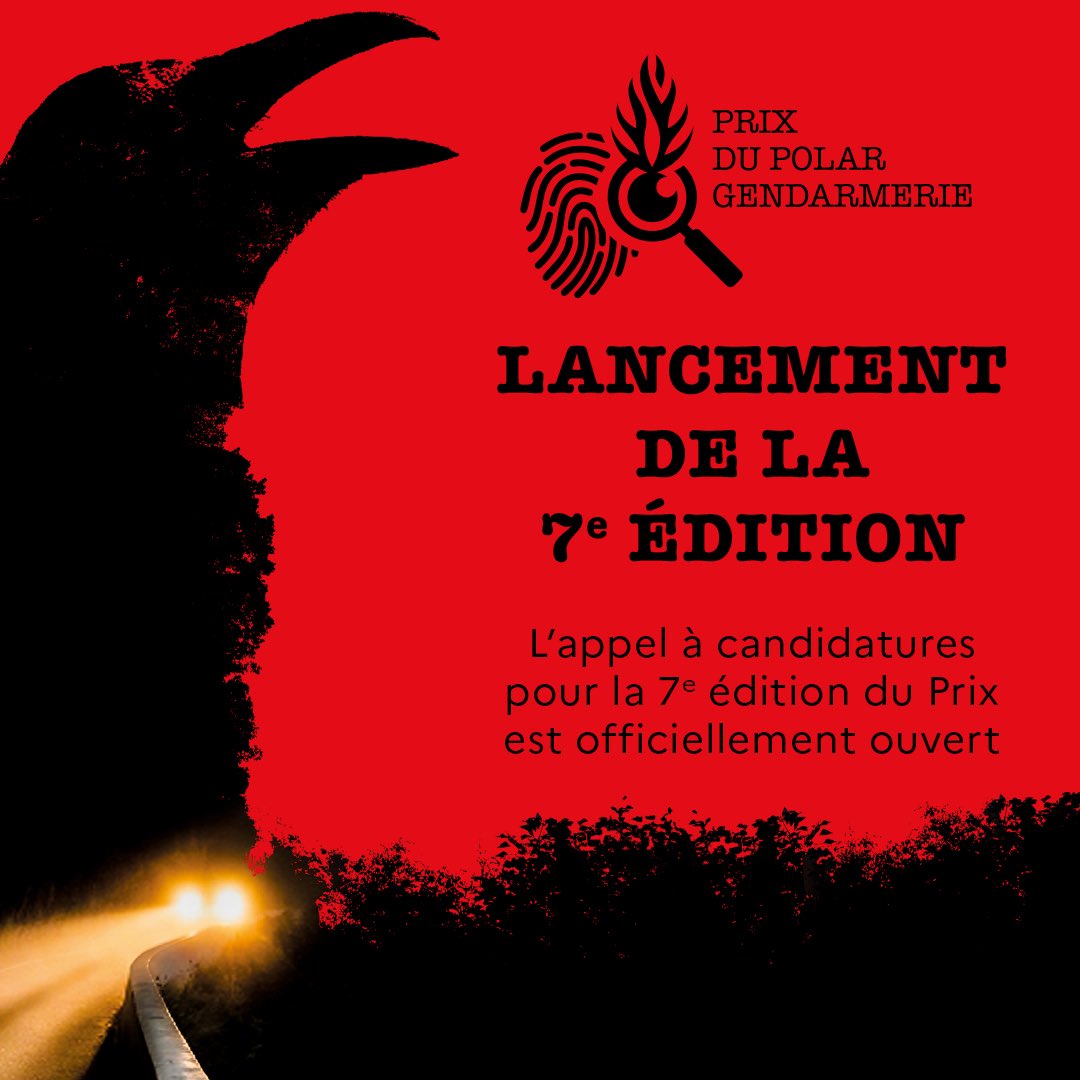 Gendarmerie's tweet photo. #VendrediLecture 📚 Auteurs ou
passionnés d'écriture, pourquoi ne pas participer au 7ème Prix du Polar de la #Gendarmerie Nationale ?
Un prix littéraire créé par les @EditionsPlon et la @Gendarmerie !
📝 Envoyez vos manuscrits ici ⤵️
service.manuscrits@editions-plon.com https://t.co/XFKEwYF9vx