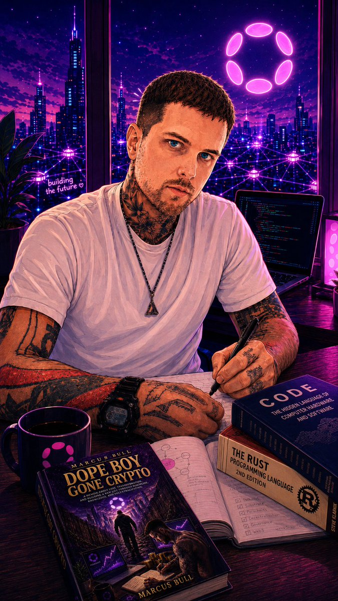 @true_crypto1 & author Marcus Bull tweet media