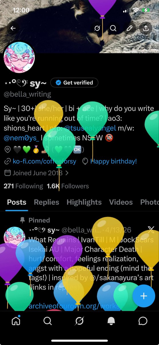 ⋆‧°𓏲ּ𝄢 sy~ tweet media