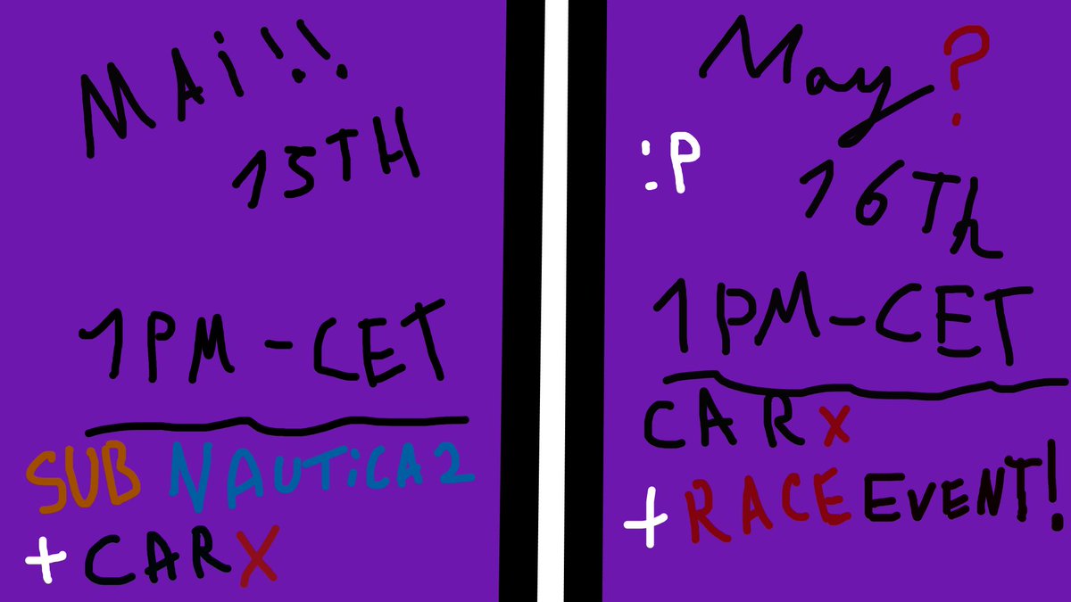 Novaliste's tweet photo. my first stream schedule :D https://t.co/r7d99Oeze4