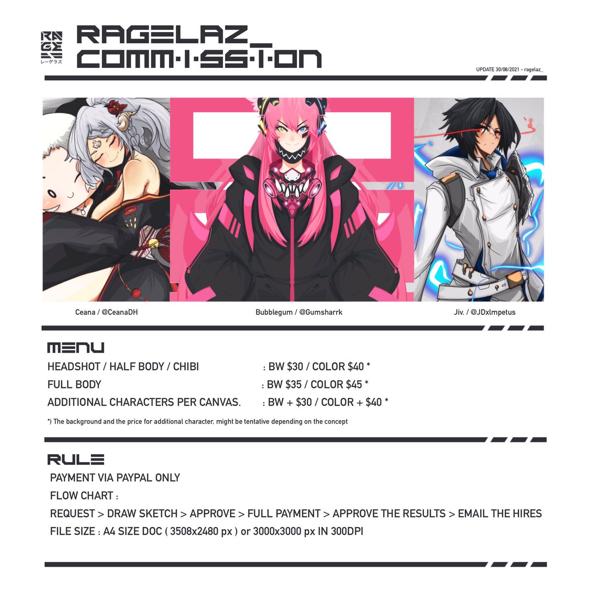 ragelaz - COMMISSIONS OPEN tweet media