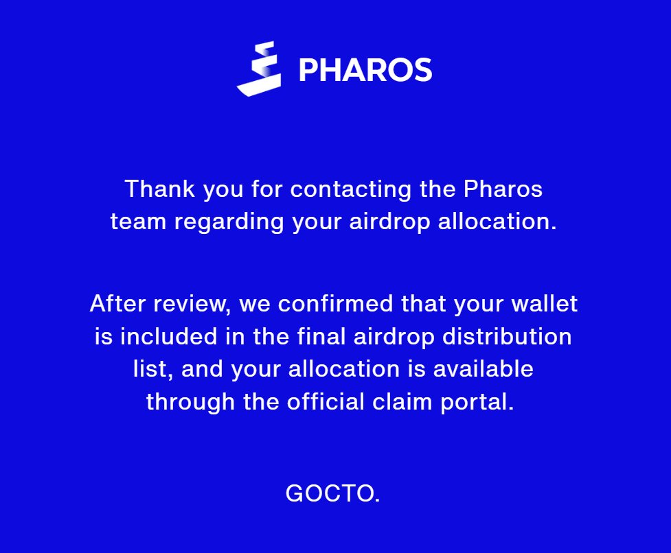 Pharos Intern 🌊 tweet media