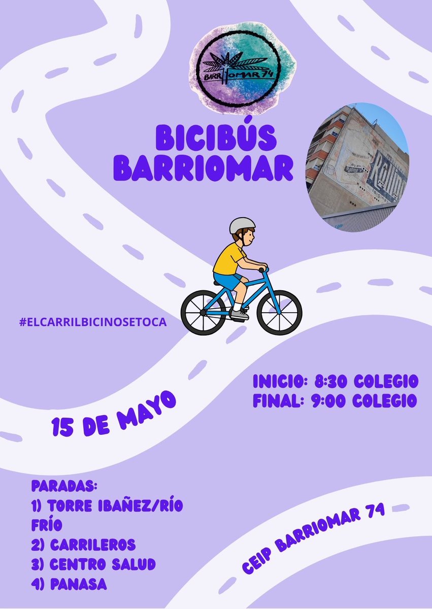 EstherCurie's tweet photo. #elcarrilbicinosetoca https://t.co/5aAl5R4i4c