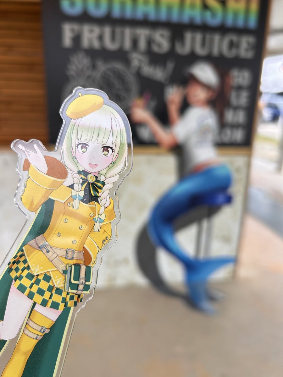 ゆずちゃん、古宇利島だよ古宇利島、ゆずちゃんだよ#ゆずさんぽ