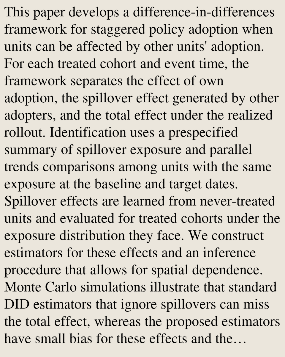 Econometrics Papers tweet media
