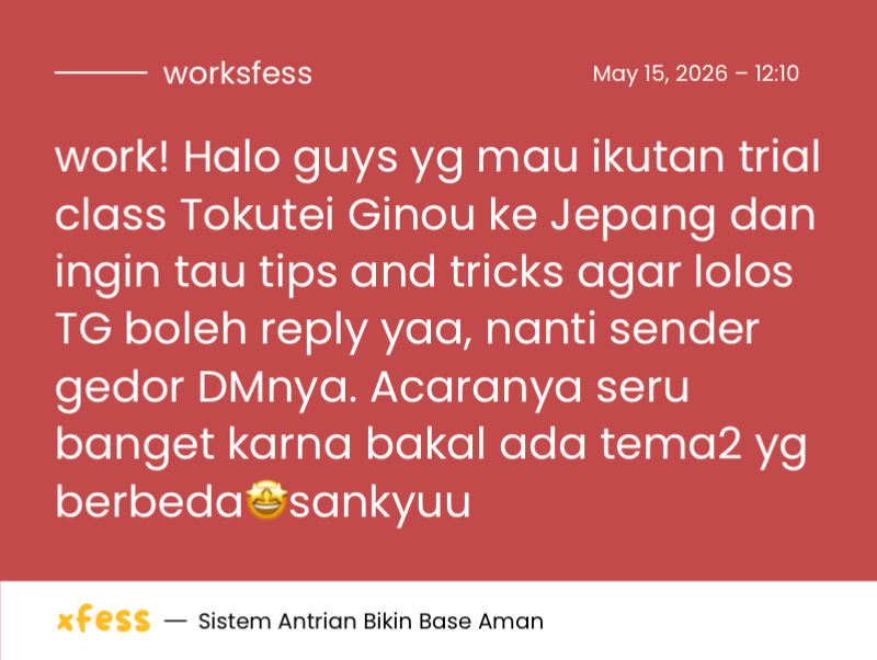 WORK tweet media