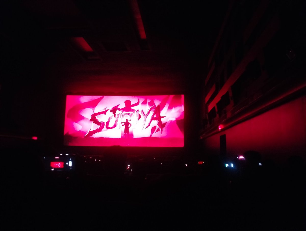 RogithVGS's tweet photo. #Karuppu Theatre Mode 🫵

#KaruppuFDFS https://t.co/WczoTt8BKl