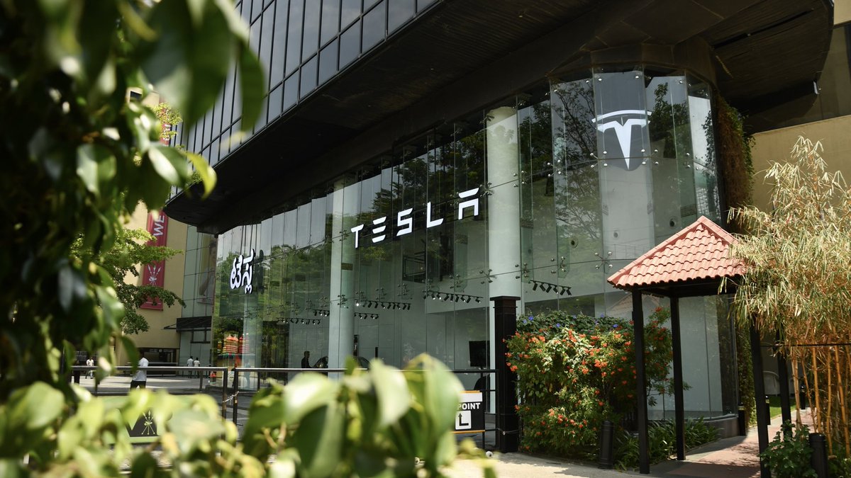 Tesla India tweet media