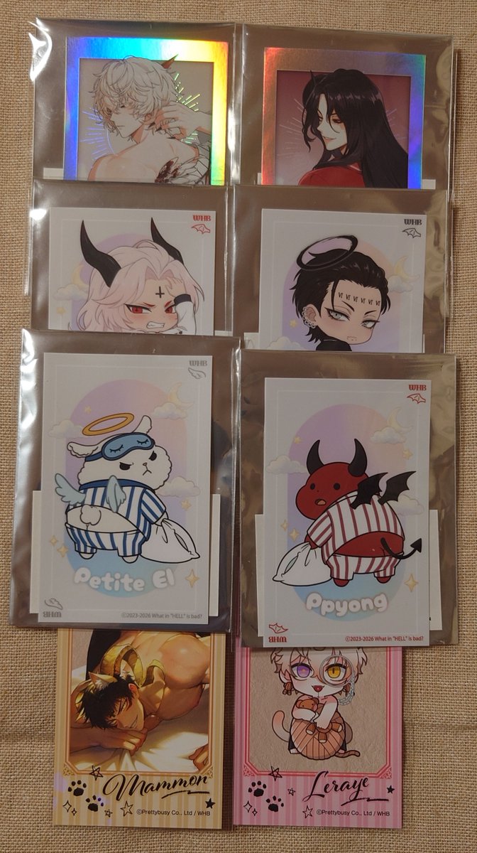 bmymel_g's tweet photo. @0 【同異種交換/譲渡】へるば 地獄のどこが悪い WHB 缶バッジ ミニキャラアクリルスタンド アクスタ チェキステッカー ホログラムチェキ風カード 特典 ミニイラストカード ポストカード 猫の日 FavoteriA ファボテリア
譲) 画像1～3枚目
求) 画像4枚目

都内手渡しのみ(画像4枚目 or bio欄参照) https://t.co/bsQIyCg6aB