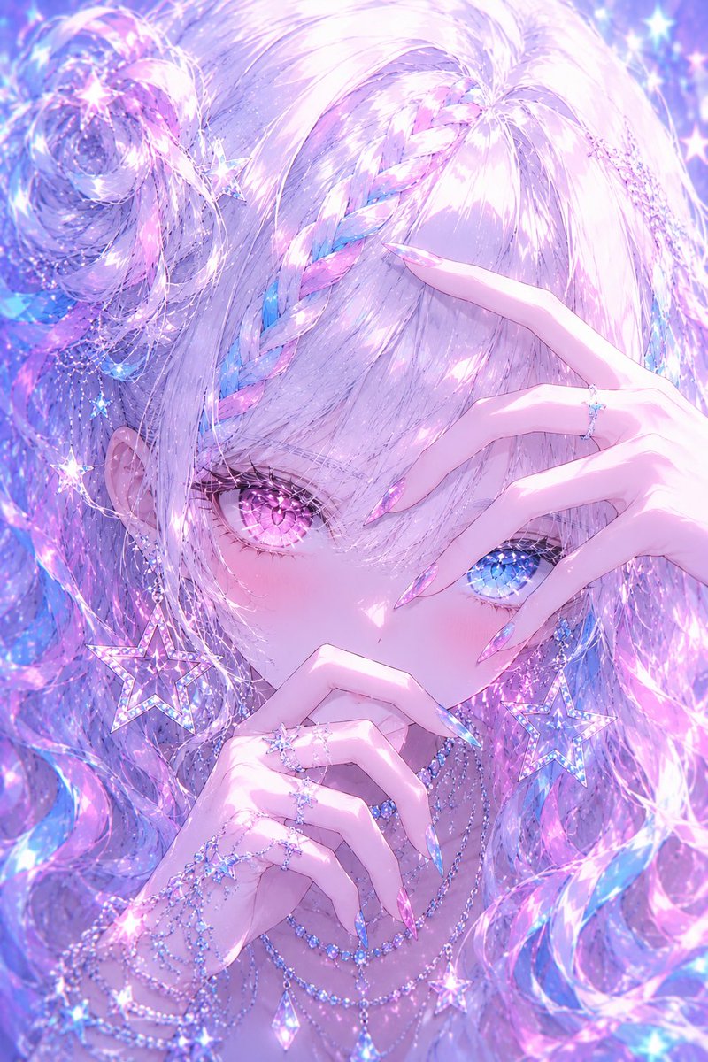 Aiczsi's tweet photo. 「そんなに見つめないで」
 #AIalert https://t.co/GoOAQUEuqv