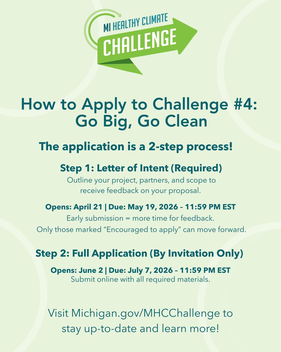Michigan EGLE tweet media