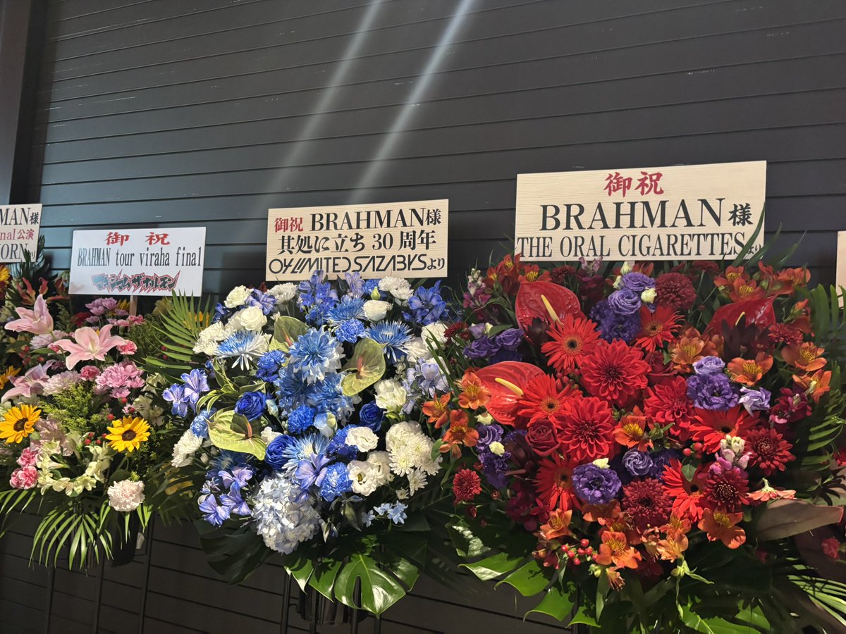 しゅーせい@ 5/15 BRAHMAN tour viraha final tweet media