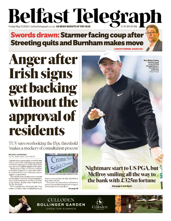Belfast Telegraph tweet media