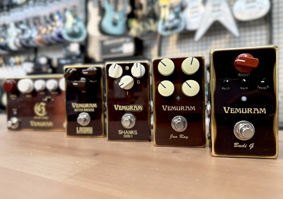 ikeberevole's tweet photo. 【#リボレ秋葉原 アンプフロア】
☘️ペダル入荷情報☘️
#VEMURAM Jan Ray
>>品薄ペダル #JanRay が入荷しました!
【https://t.co/SqrIf8BuaH】
#AKIHABARA
#IKEBE https://t.co/ffHUhc8IAG