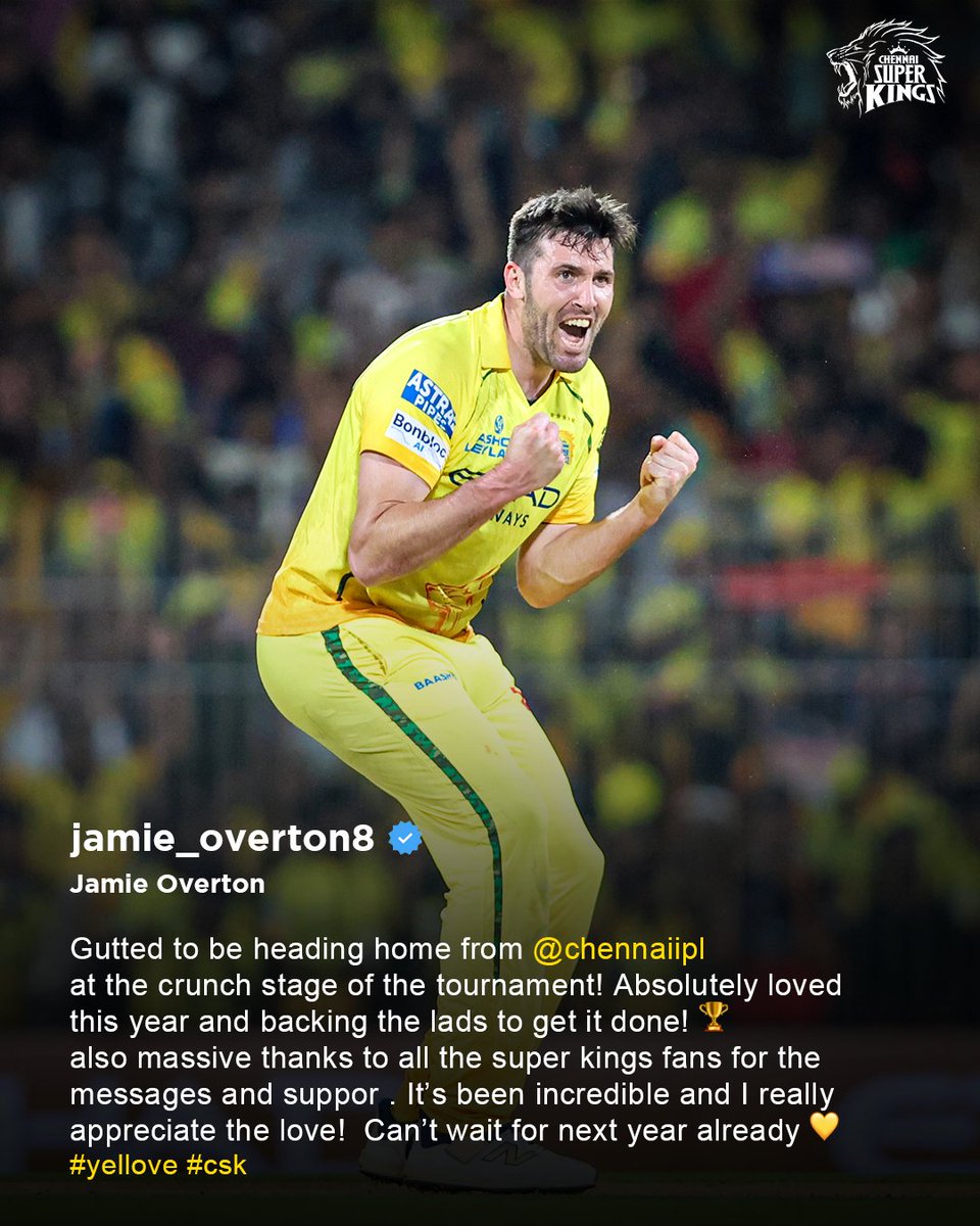 Chennai Super Kings tweet media