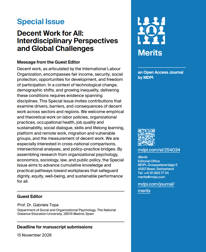 Merits — Journal of Human Resources - MDPI tweet media