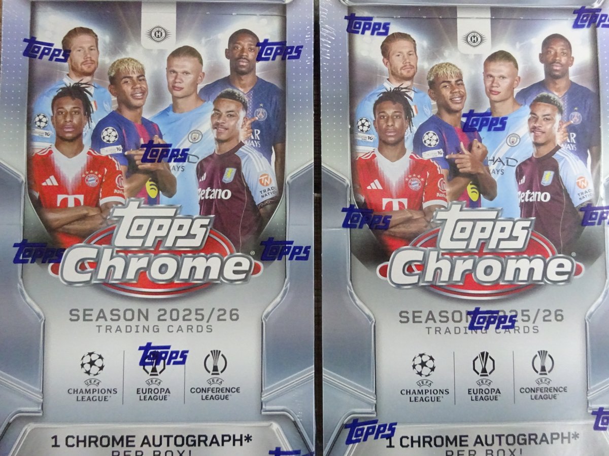 新商品入荷情報 ( サッカー ) 2025-26 TOPPS CHROME UCC HOBBY 入荷