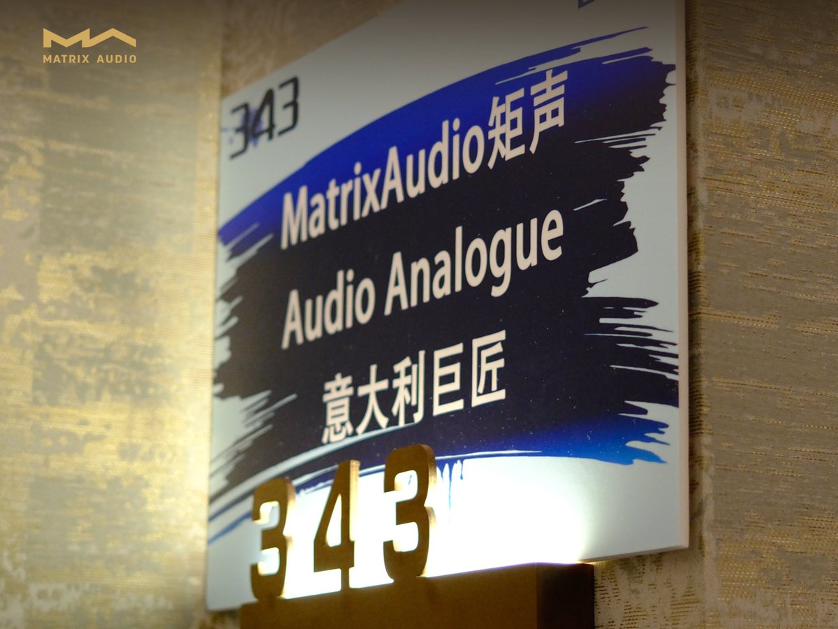 matrix_digi's tweet photo. Live photos ofγMatrix Audioγ Booth from #TAS2026 β Exploring the Frontiers of Sound
Sharing with you now π΅
γMatrix AudioγΒ· Into The Music
#MatrixAudio #HiFi #SoundQuality #Audiophile #Streamer https://t.co/Yl6ziBFb0L