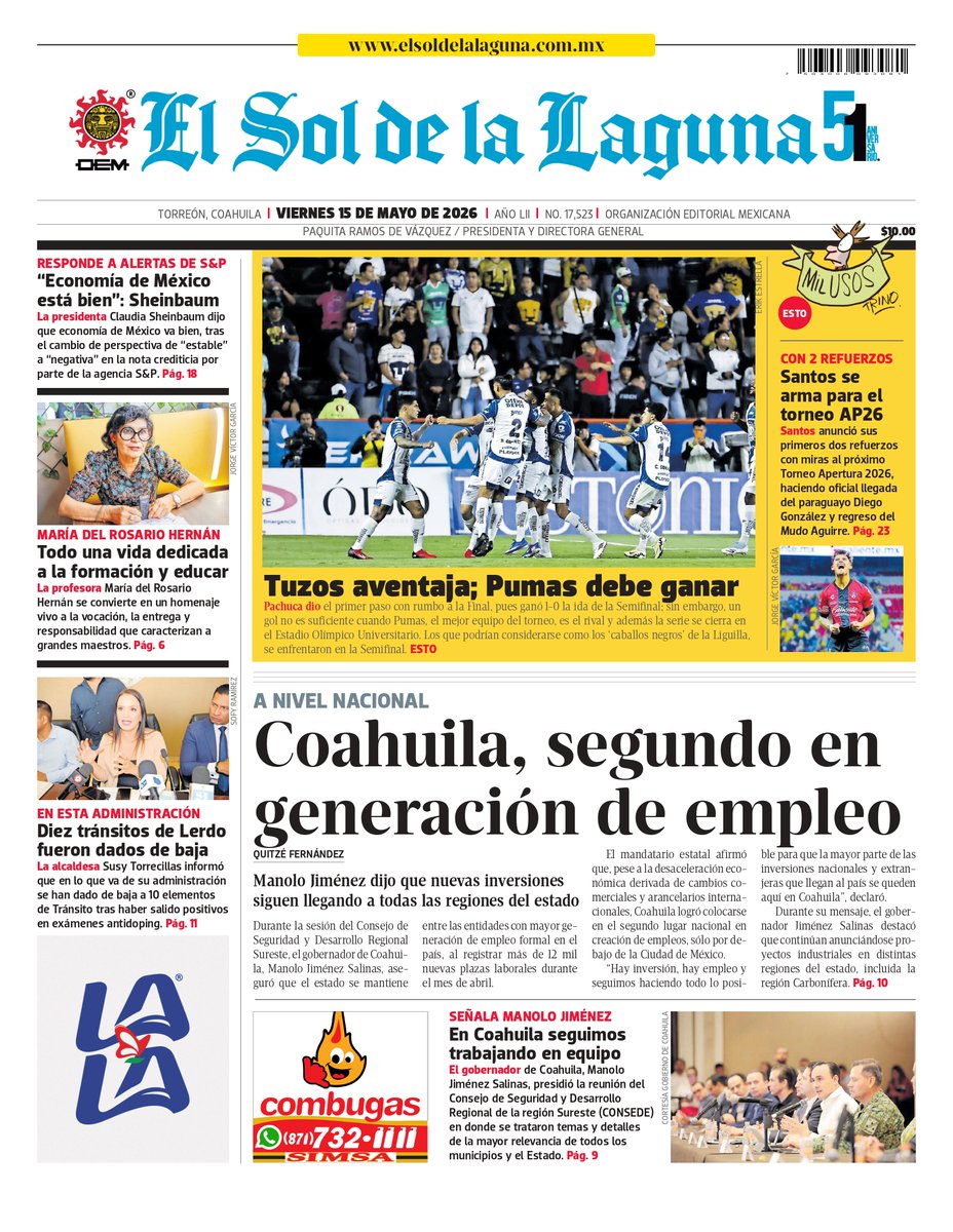 El Sol de La Laguna tweet media