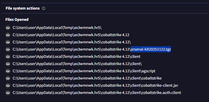 KernelDBG's tweet photo. just found cobaltstrike 4.12 with arsenal-kit20251122.tgz but protect with password

4eebbfab228cc1a2e5f2569fbbe6c0664a45e42773b6ead4e65d539864fd7b9d https://t.co/yfq1KbrJn9