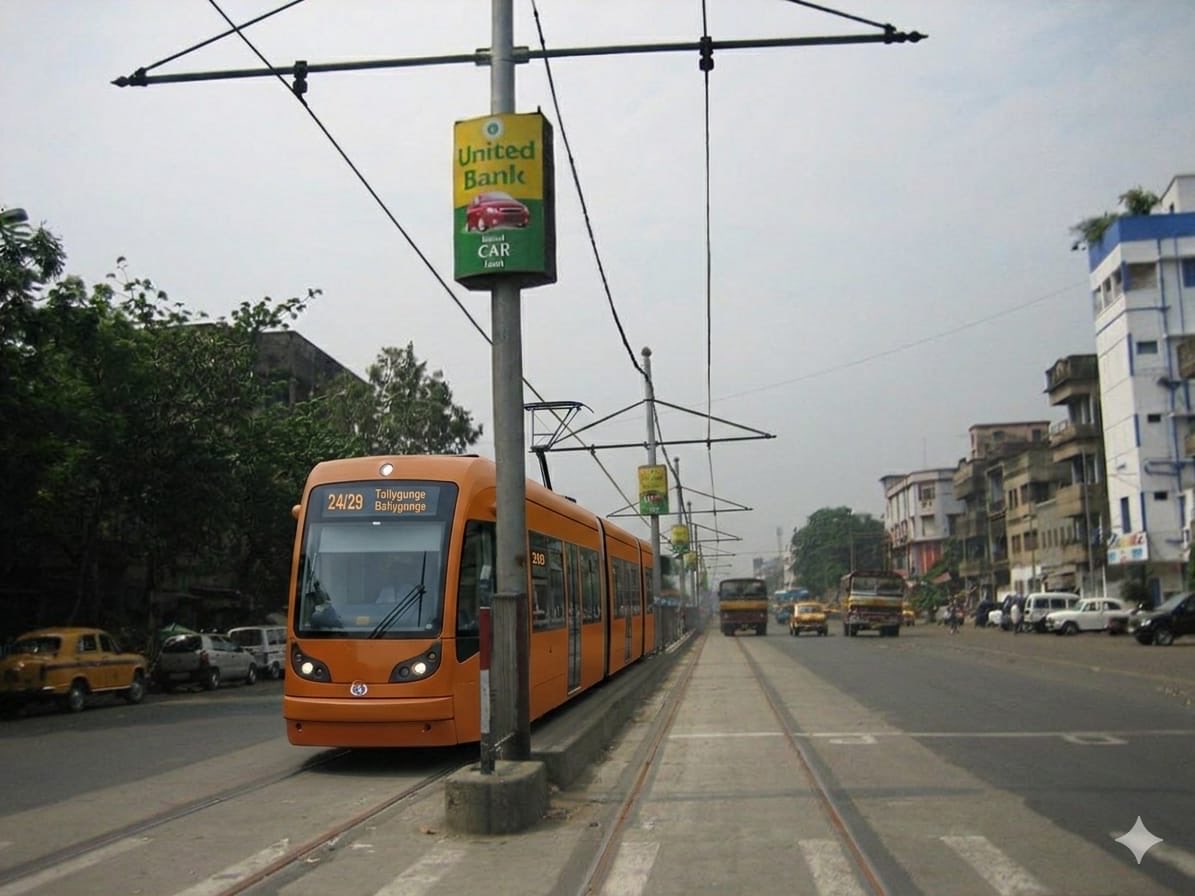 Calcutta Tram Users Association tweet media