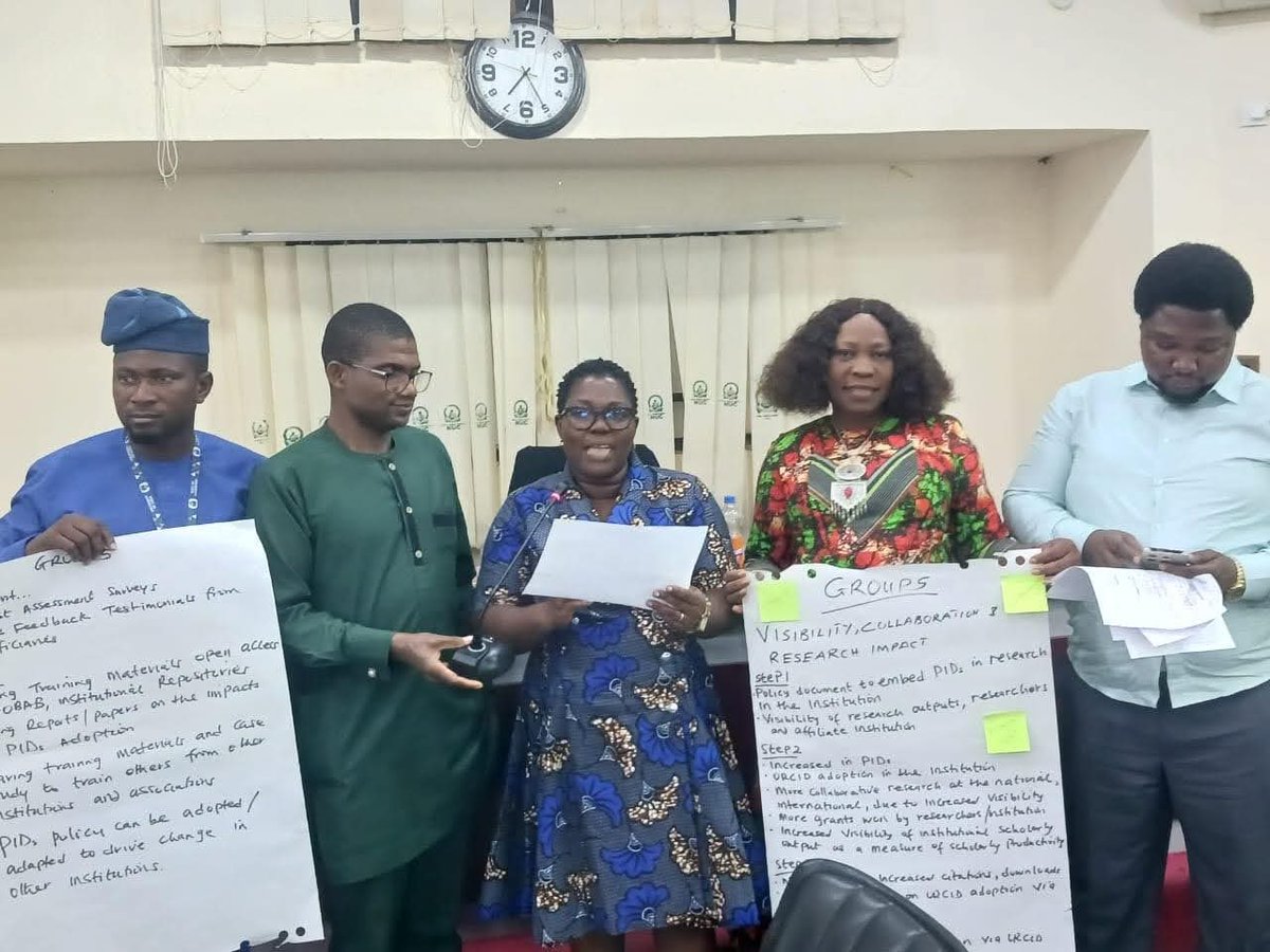 ifyyobim's tweet photo. I’m excited to share that I’ve been selected as an #EarlyCareerResearcher Campus Lead under the #LIBSENSE Nigeria Pilot!

As an #ECR Champion, I’ll coordinate #OpenScience activities within my institution and help strengthen a culture of openness and research collaboration. https://t.co/DdE7GAwA8u