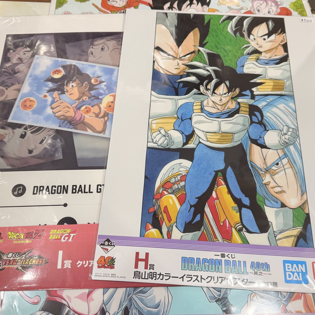 一番くじ ドラゴンボール クリアポスター 40周年 などがたくさん入荷し