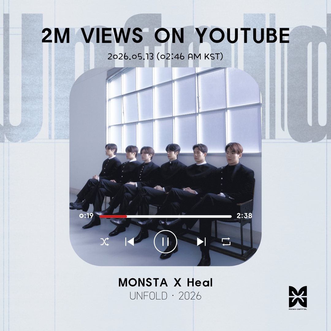 MXWH_Central's tweet photo. [#MX_Views] Youtube

A little bit late but HEAL already passed 2M views!🔥

Keep enjoying it, bebes!
🔗https://t.co/qvjEmAjA7o

#MONSTAX #몬스타엑스 @OfficialMONSTAX https://t.co/yT7lcU0rXS
