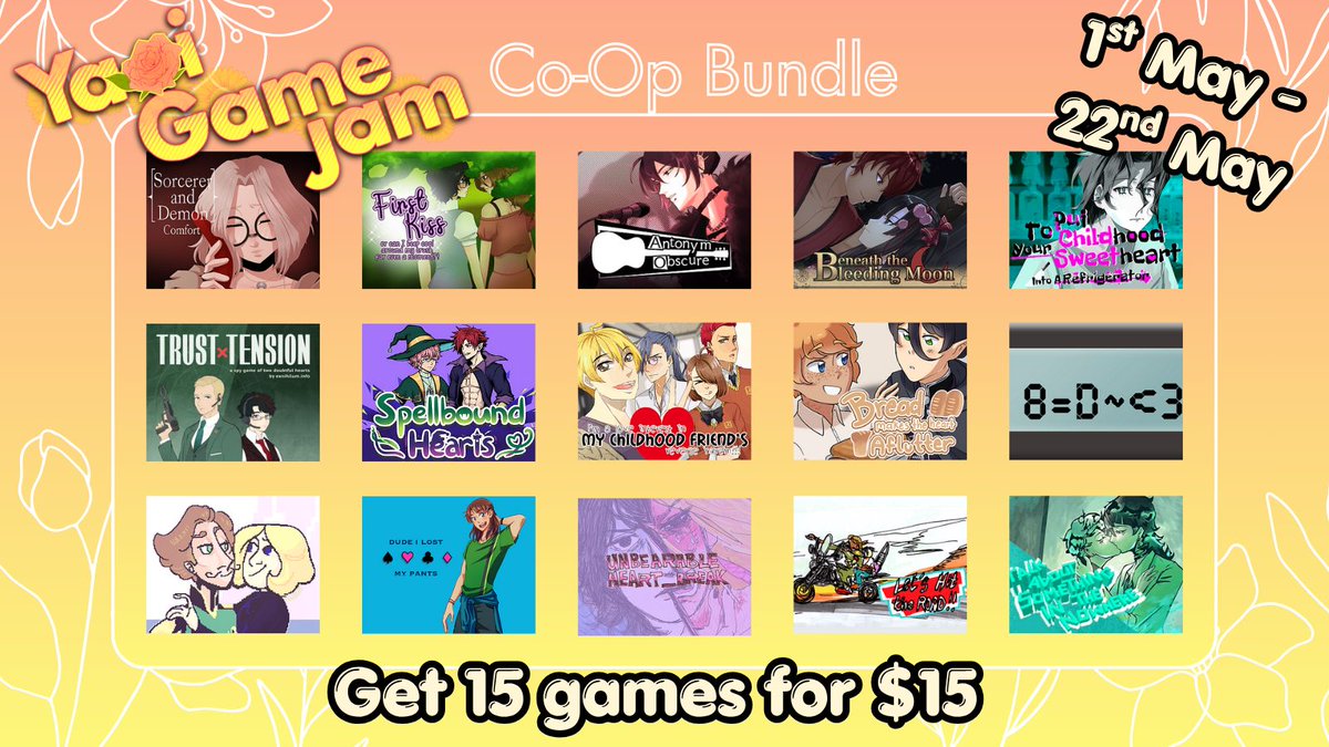 Yaoi Game Jam tweet media