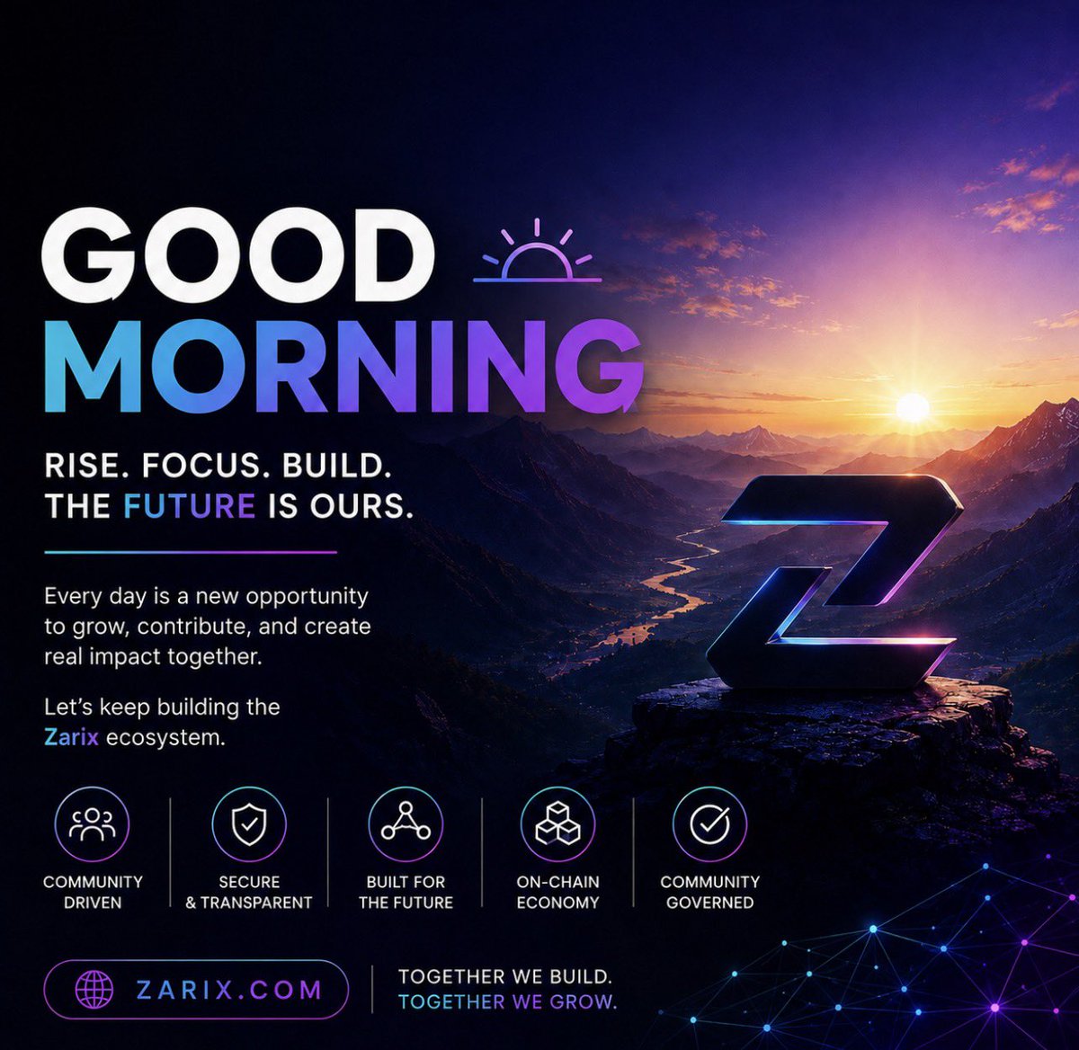 Zarix Protocol tweet media